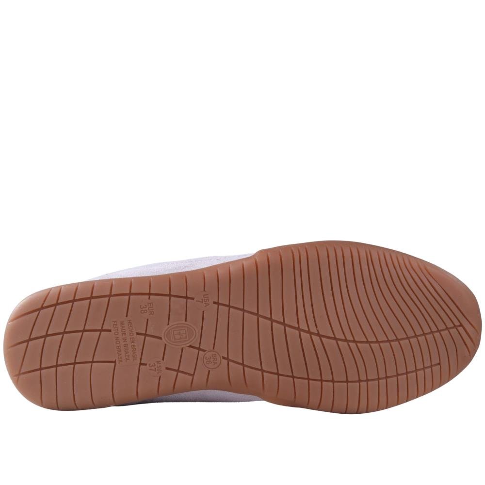 Tênis Feminino Bottero Casual 373202 Cinza/Branco Branco 7