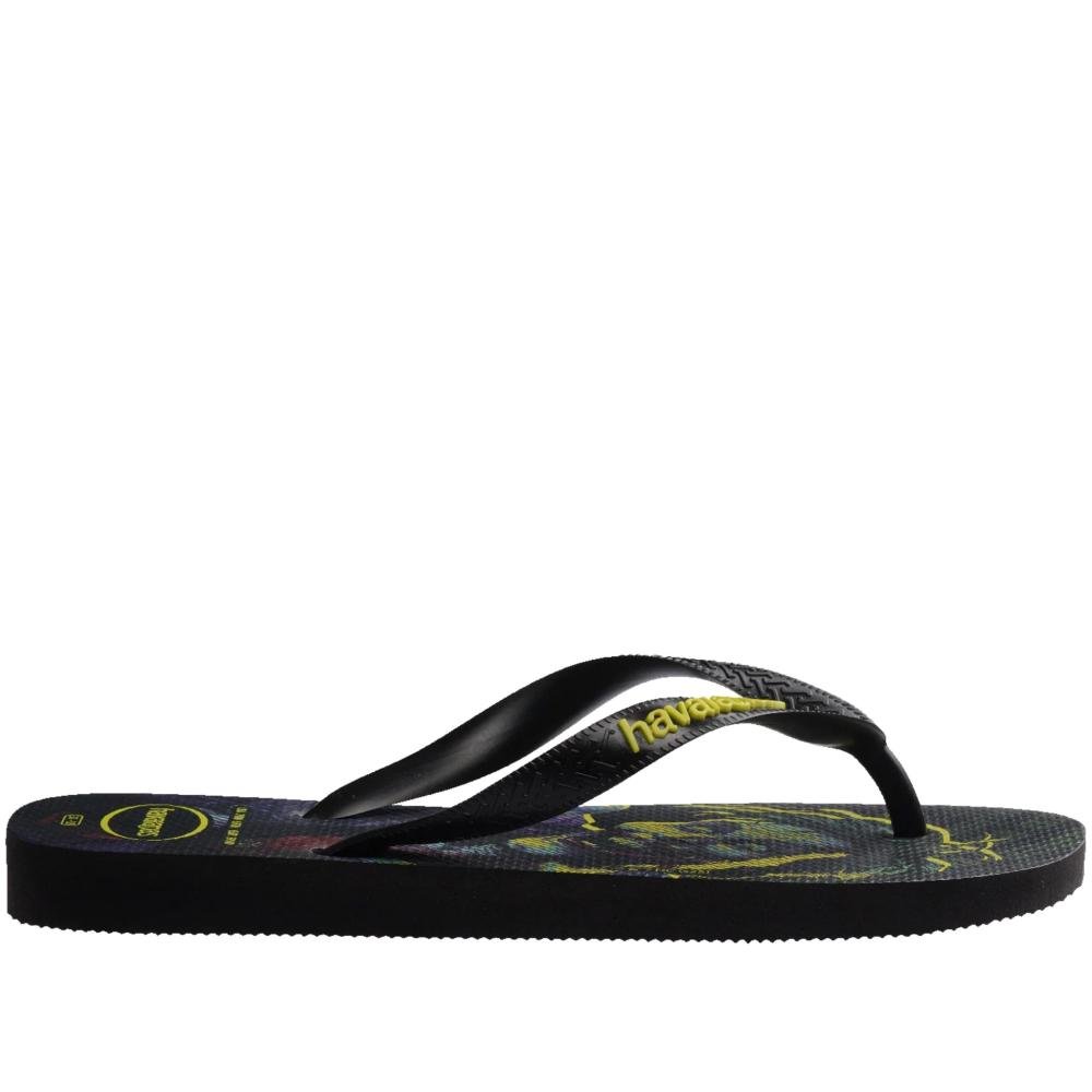 Chinelo Masculino Havaianas Herois Dc Preto Preto 3