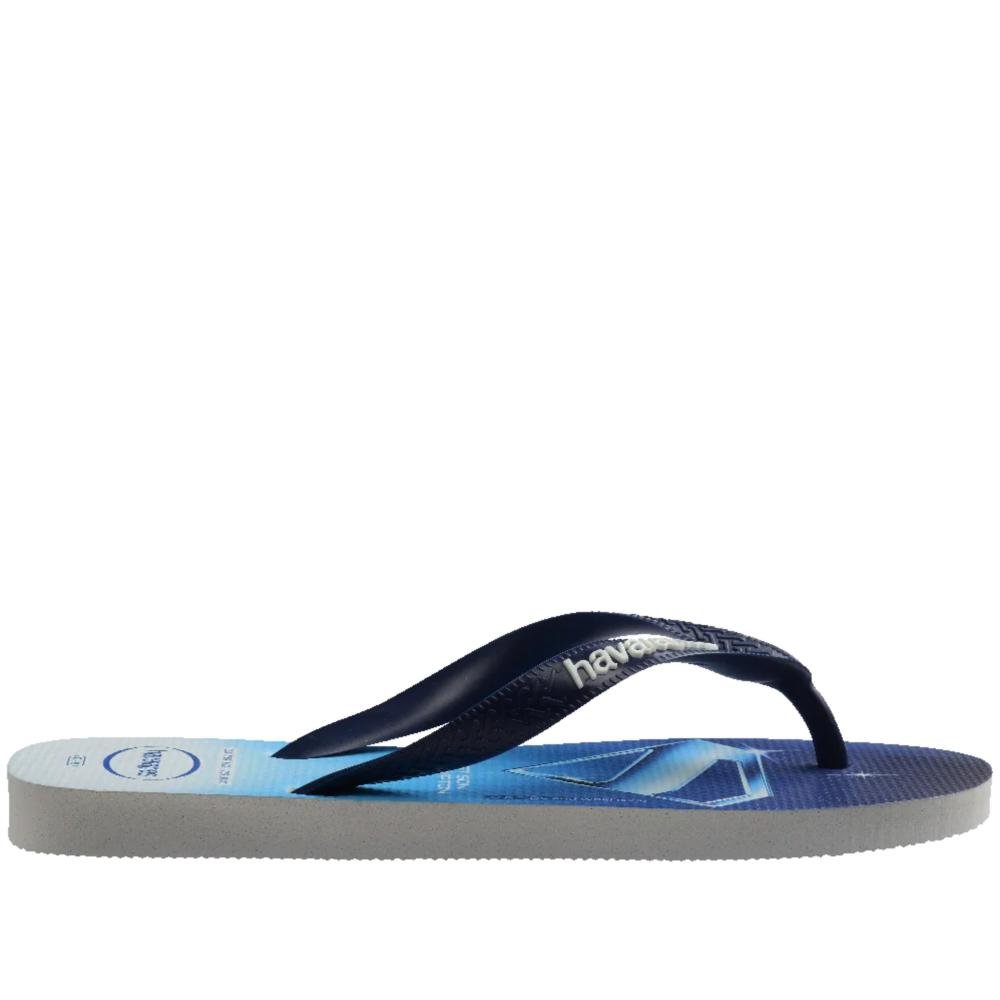 Chinelo Masculino Havaianas Herois Dc Branco/Azul Azul 6