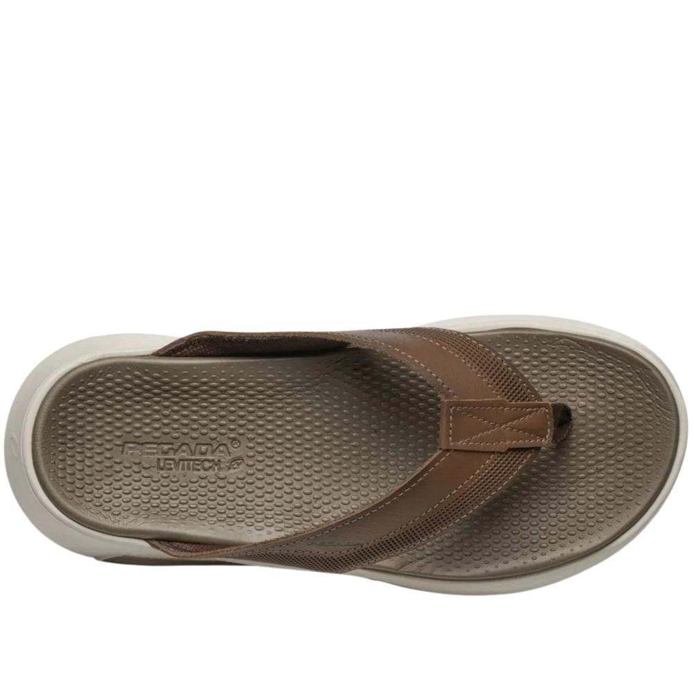 Chinelo Masculino Pegada 134701 Caqui Marrom 3