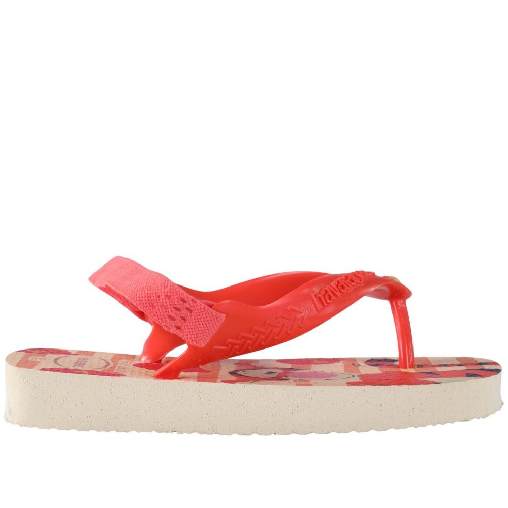 Chinelo Infantil Havaianas Classics Fc Buttercream Laranja 6