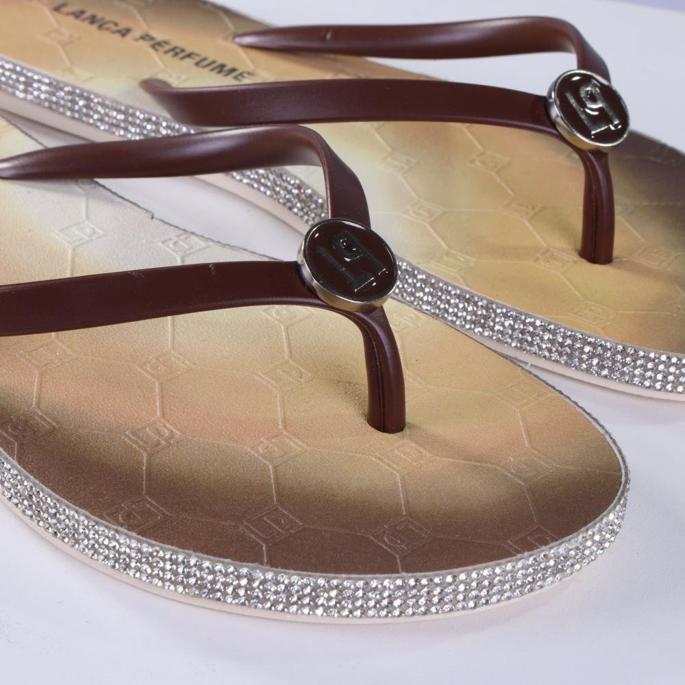 Chinelo Feminino Lança Perfume 537ch000644 Cafe Marrom 3