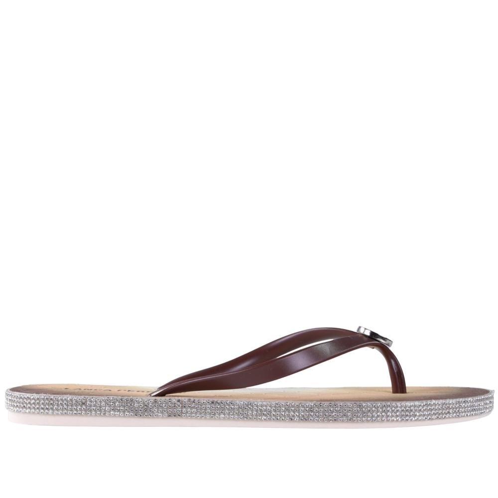 Chinelo Feminino Lança Perfume 537ch000644 Cafe