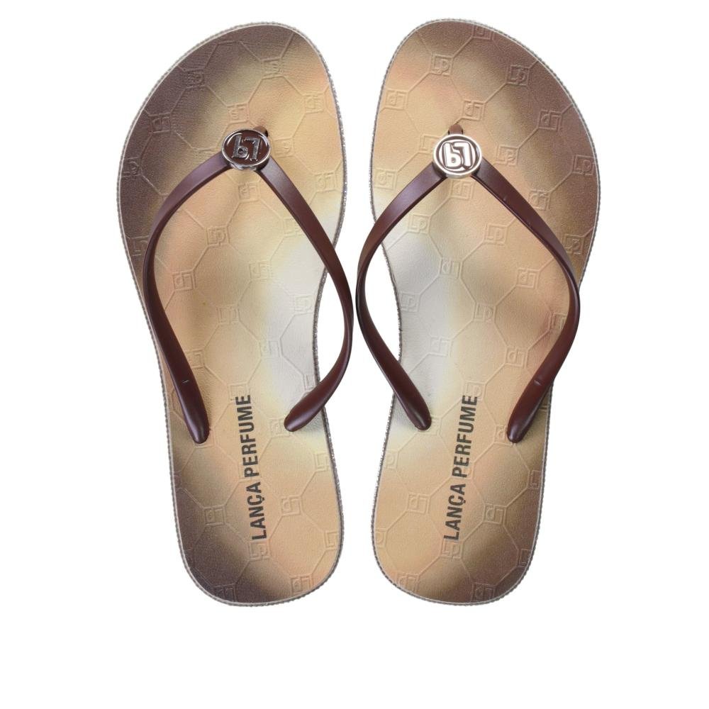 Chinelo Feminino Lança Perfume 537ch000644 Cafe Marrom 2
