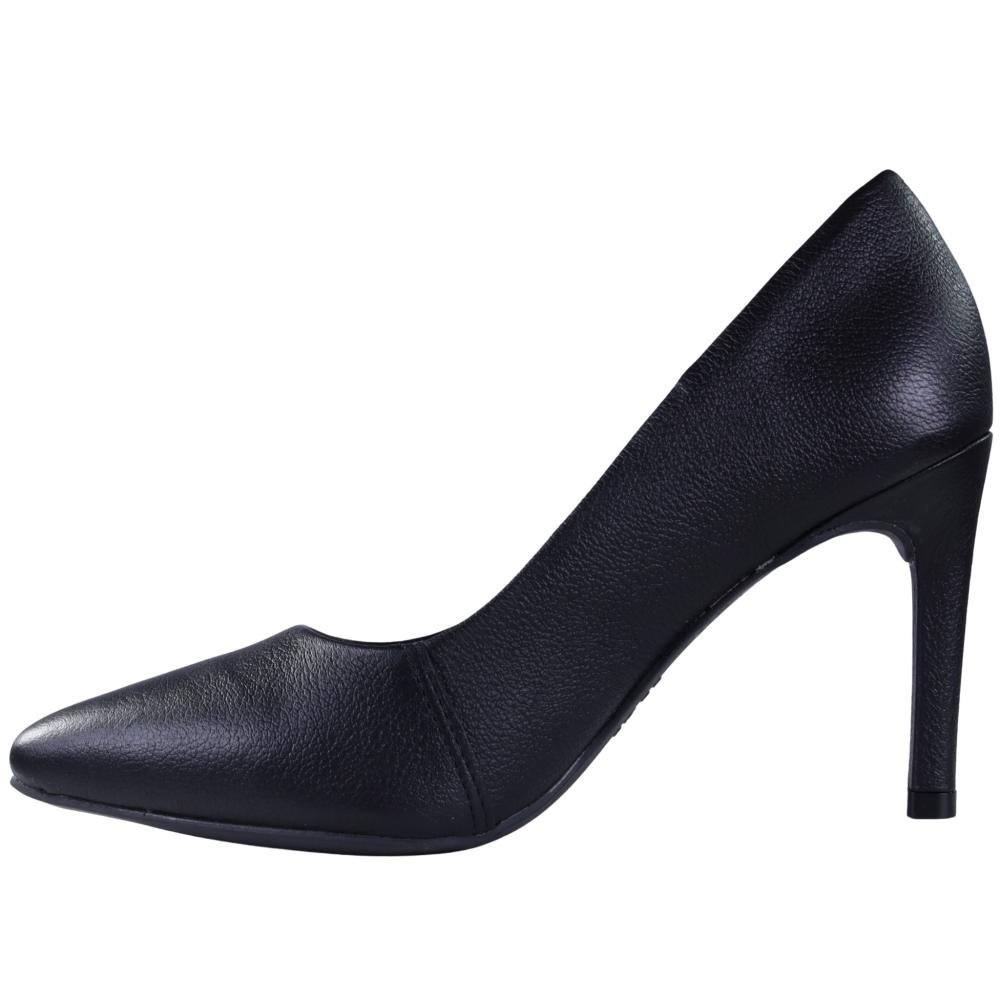Scarpin Feminino Dakota Salto Alto G5051 Preto Preto 3
