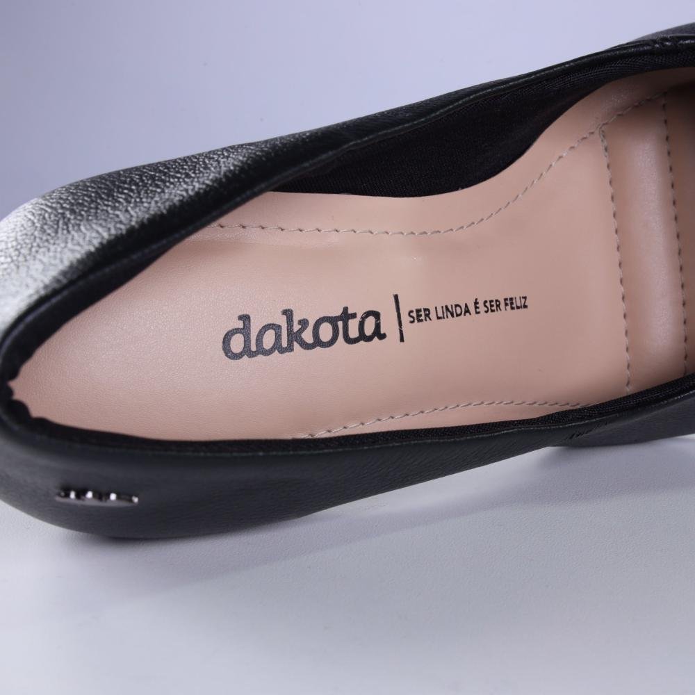 Scarpin Feminino Dakota Salto Alto G5051 Preto Preto 5