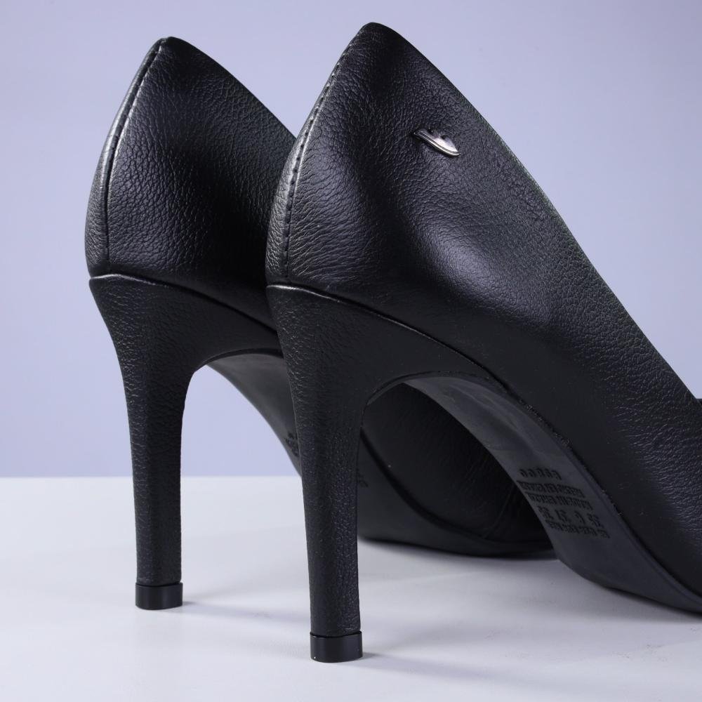 Scarpin Feminino Dakota Salto Alto G5051 Preto Preto 7