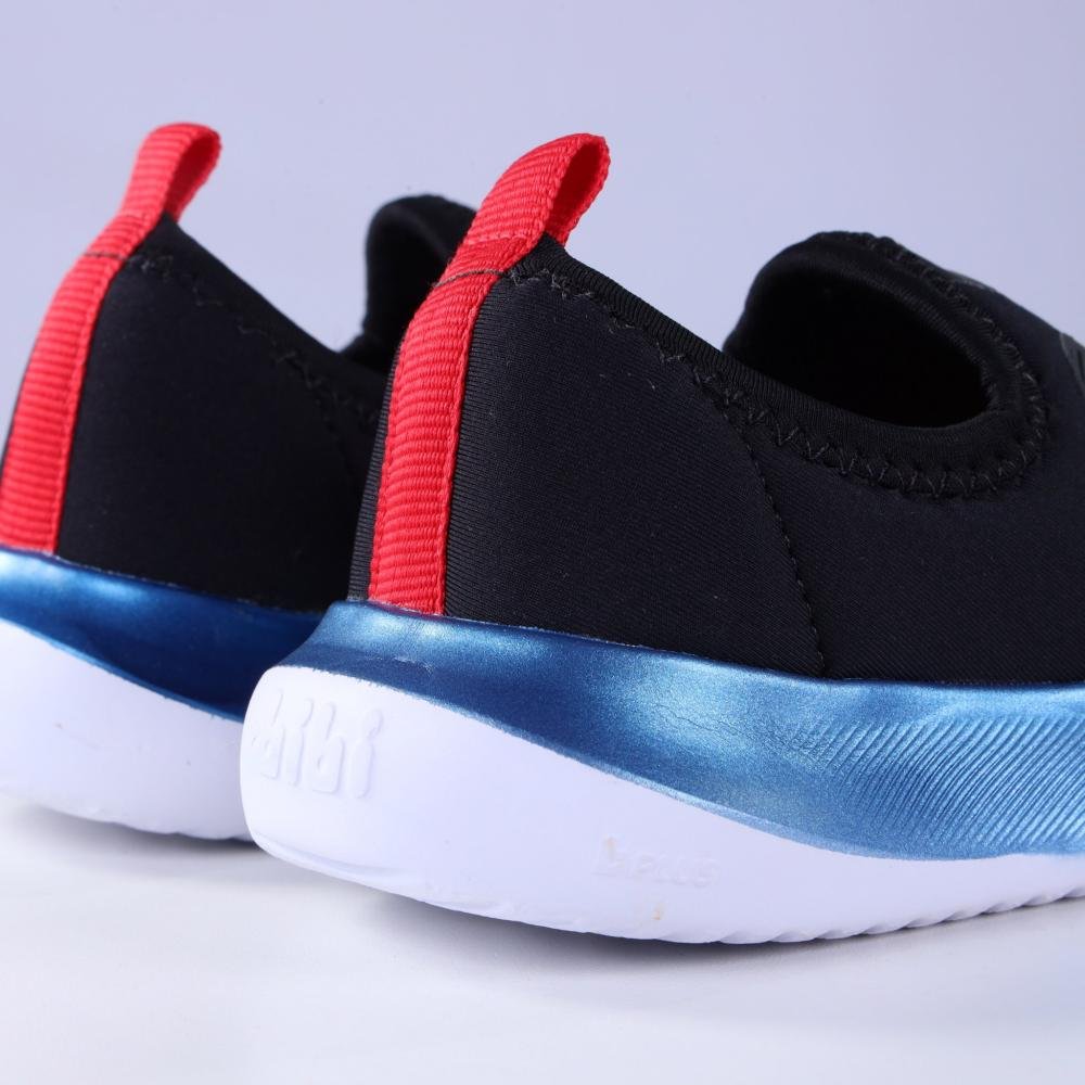 Tênis Infantil Menino Bibi 1232067 Preto/Azul Preto 3