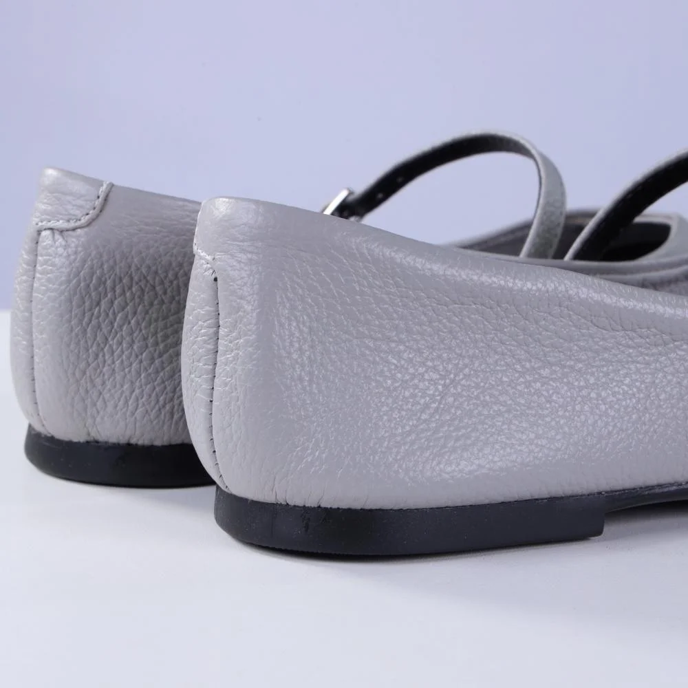 Sapatilha Feminina Zariff 2274-1605 Cinza/Preto Cinza 4