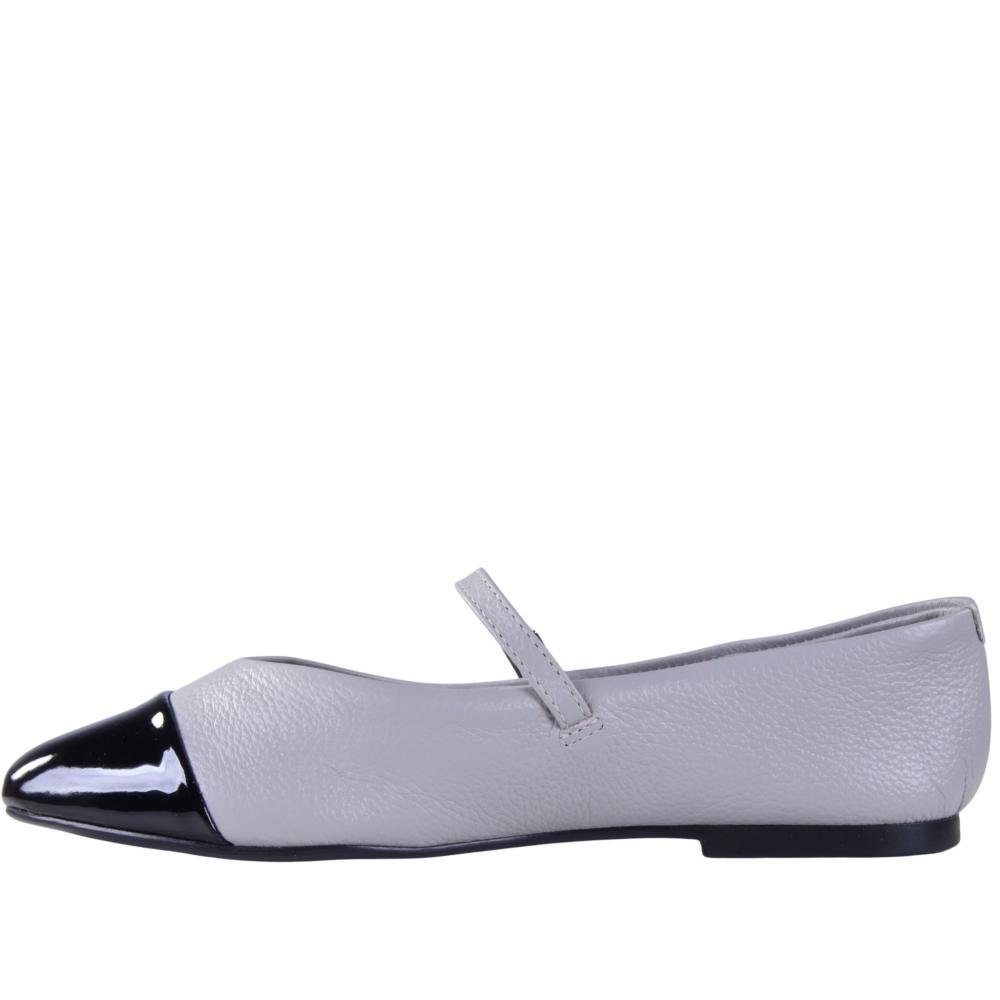 Sapatilha Feminina Zariff 2274-1605 Cinza/Preto Cinza 6