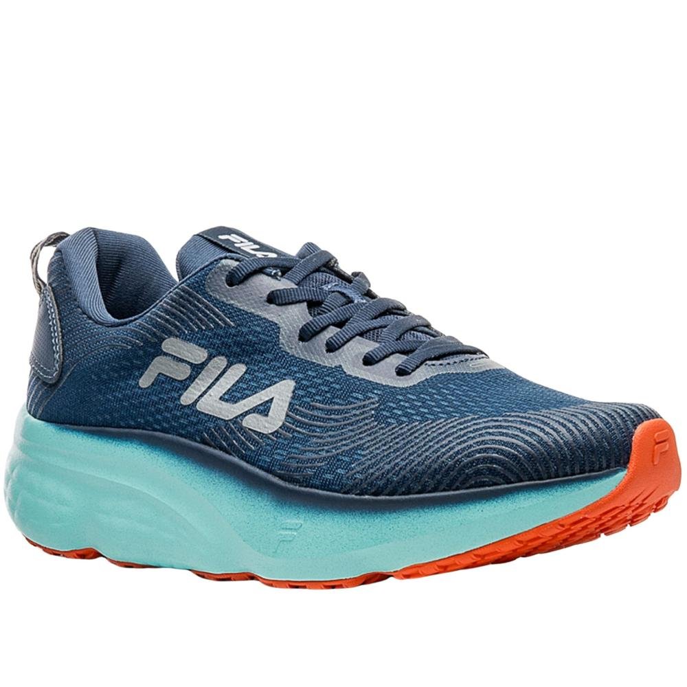 Tênis Masculino Fila Running F01r00157 Maxximus Marinho Azul 5