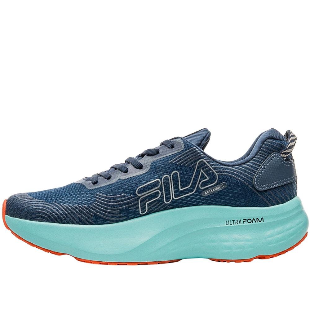 Tênis Masculino Fila Running F01r00157 Maxximus Marinho Azul 7