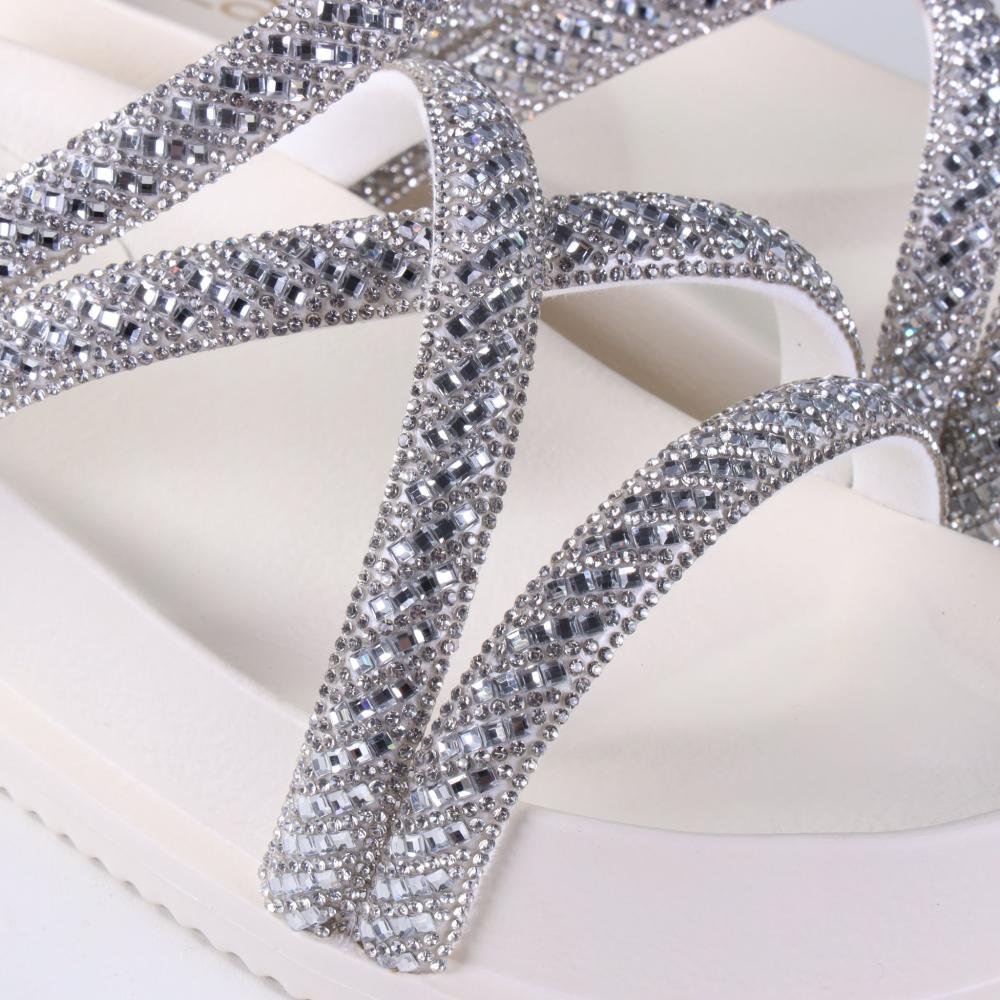 Papete Feminina Zariff 1550001252 Off White Branco 3