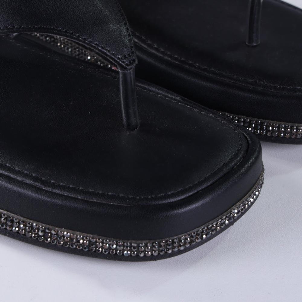 Tamanco Feminino Zariff 618pl Preto Preto 5