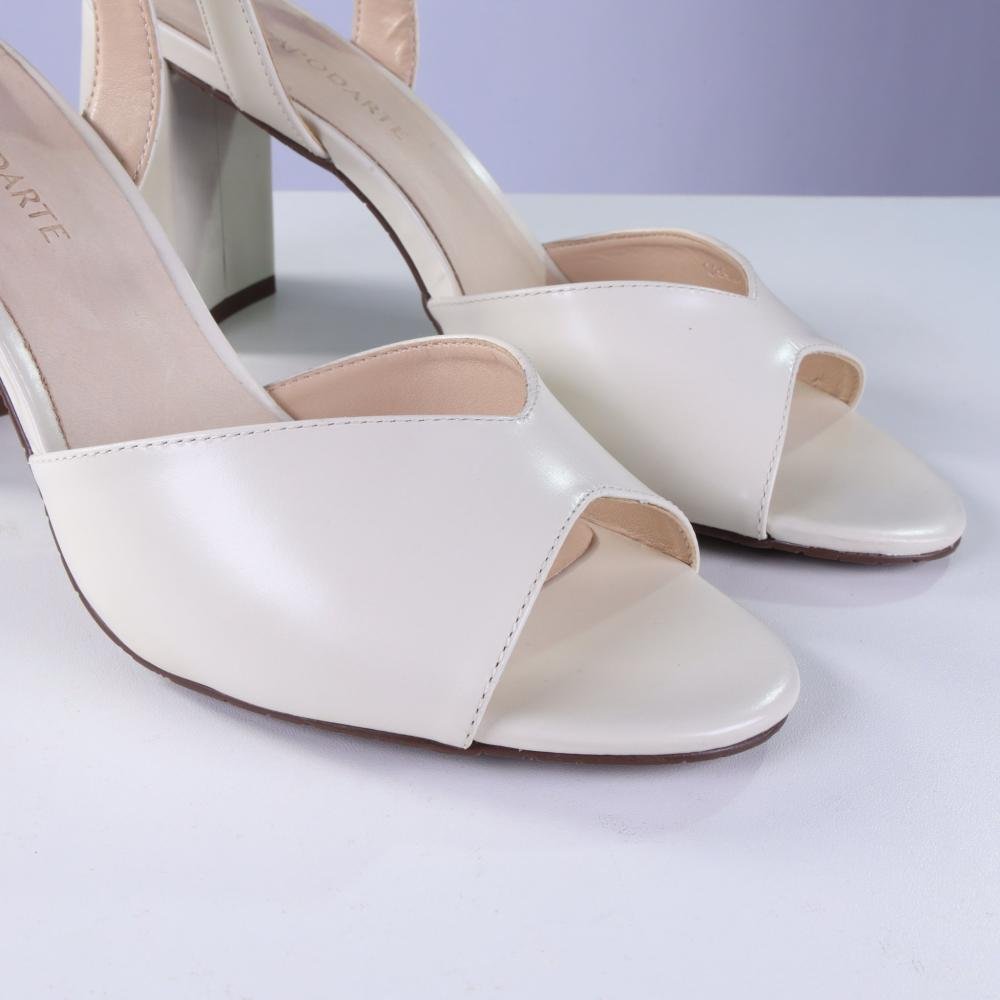 Sandália Capodarte Feminina 4019256 Duna Branco 3