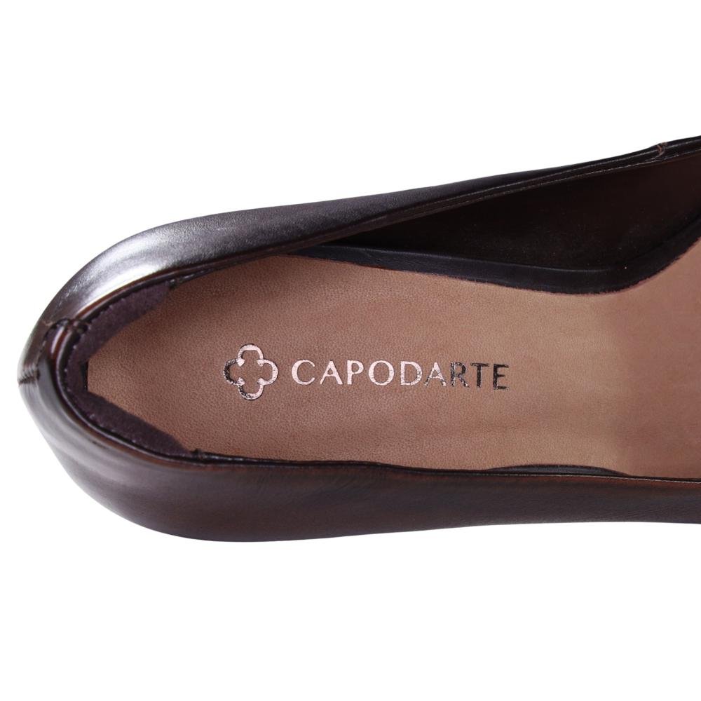 Scarpin Feminino Capodarte 4018856 Cafe Marrom 7