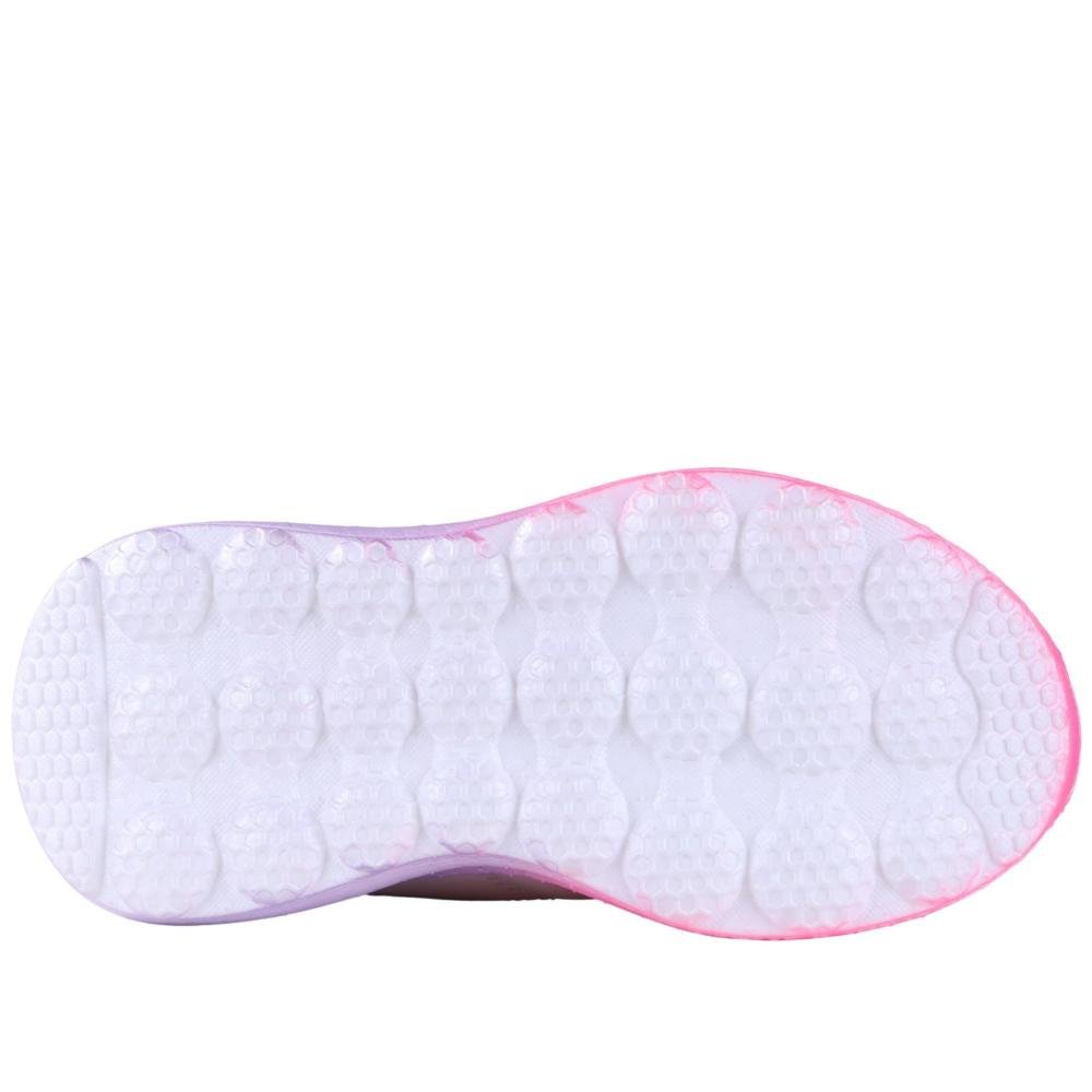 Tênis Infantil Menina Pampili 746.038 Branco/Pink Branco 6