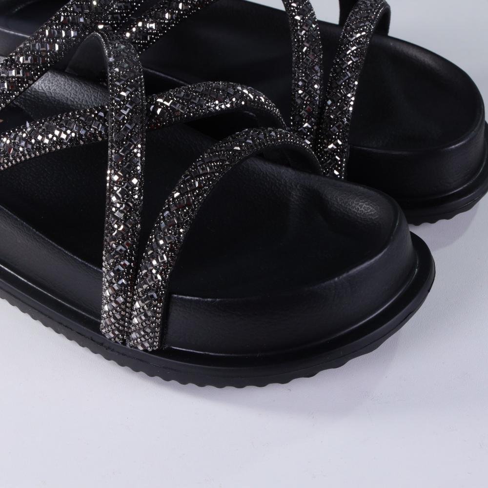 Papete Feminina Zariff 1550001252 Preto Preto 5