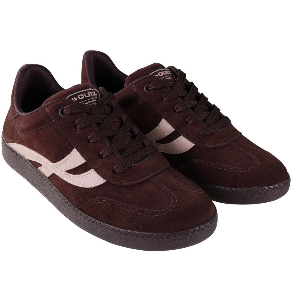 Tênis Feminino Quiz 69-1739 Cacau Marrom 2