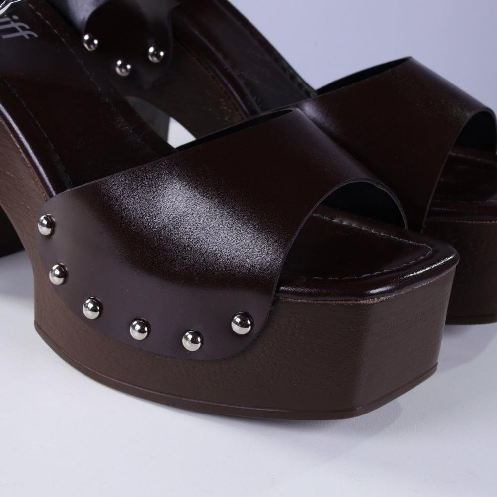 Sandália Feminina Zariff 5395.12123 Cafe Marrom 3