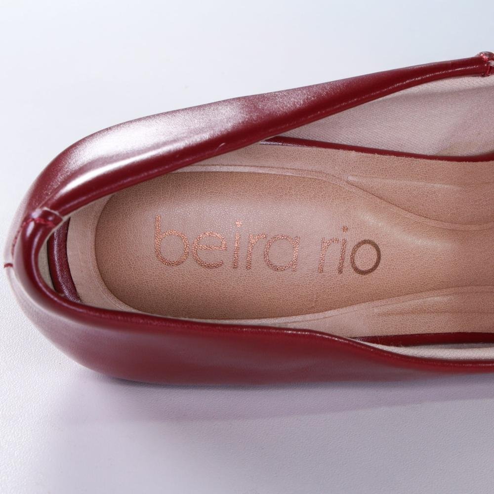 Scarpin Feminino Beira Rio 4122.1400 Vermelho Vermelho 7