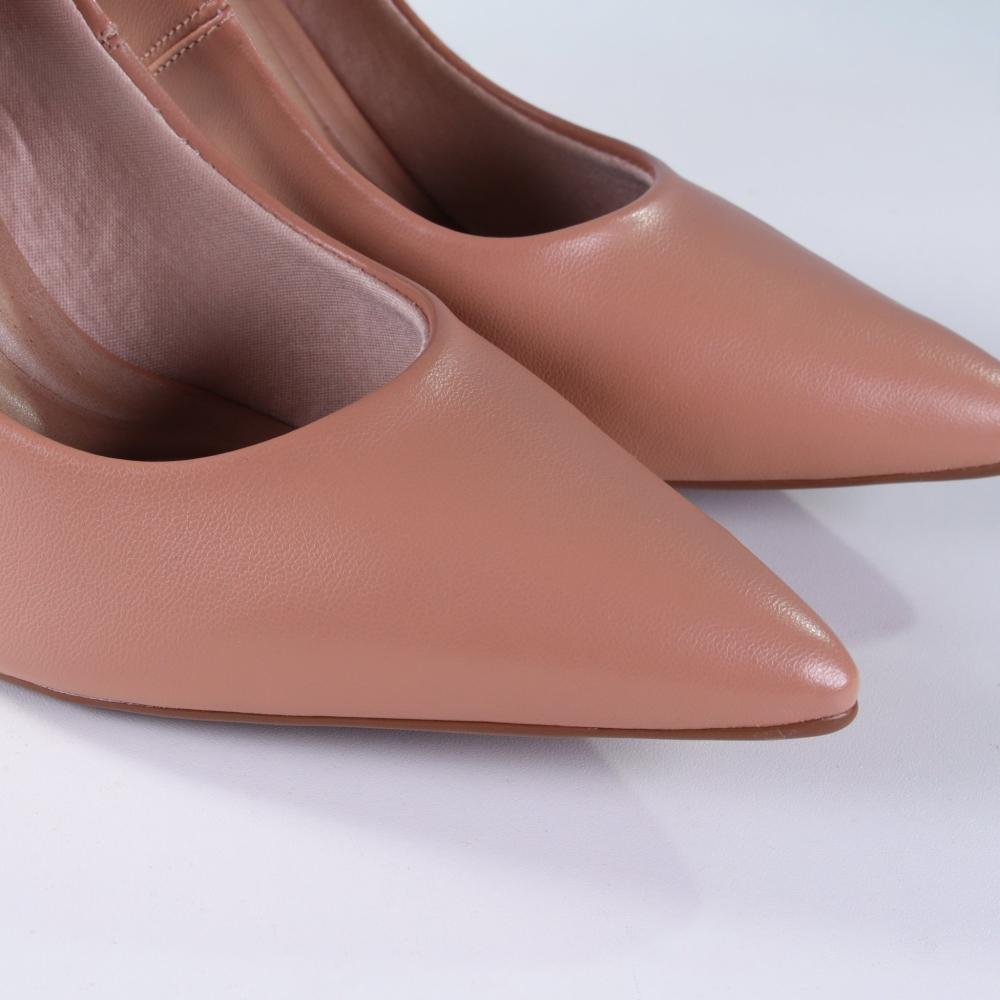 Sapato Scarpin Feminino Beira Rio 4122.1400 Nude Rosa 3