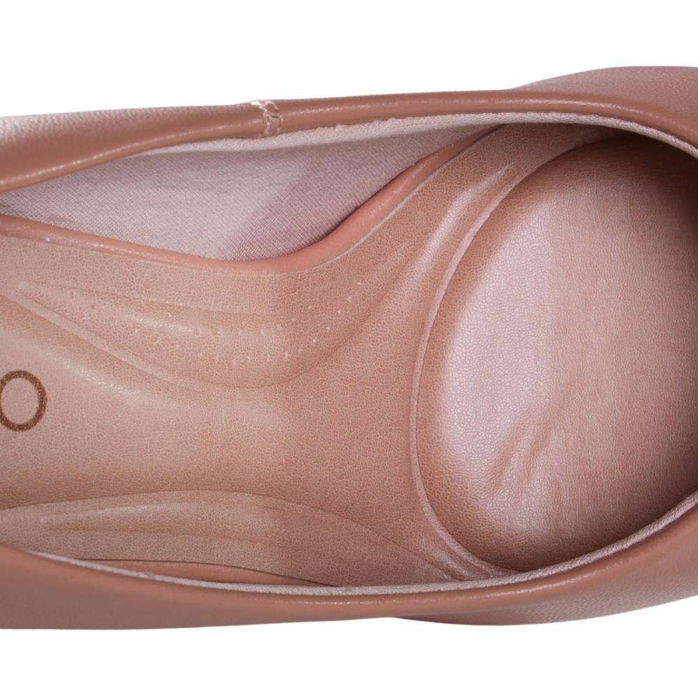 Sapato Scarpin Feminino Beira Rio 4122.1400 Nude Rosa 6