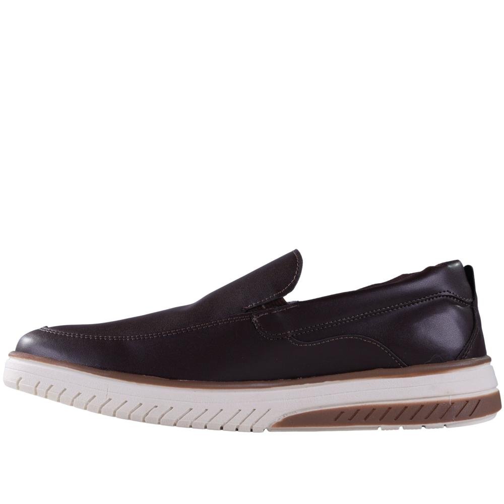 Sapato Masculino Zariff Slip-On 11.007 Cafe Preto 8