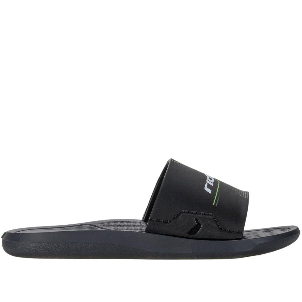 Chinelo Infantil Menino Rider Slide 12223 Cinza/Verde