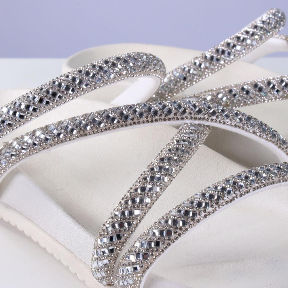 Papete Feminino Zariff Tira Celeste Zapm42 Off White Branco 4