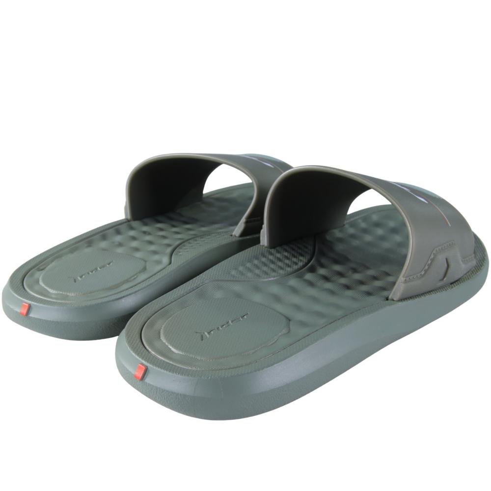 Chinelo Infantil Menino Rider Slide 12223 Verde/Branco Verde 5