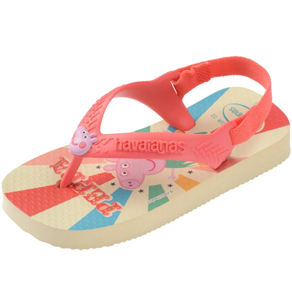 Chinelo Infantil Havaianas Peppa Coral Coral 3