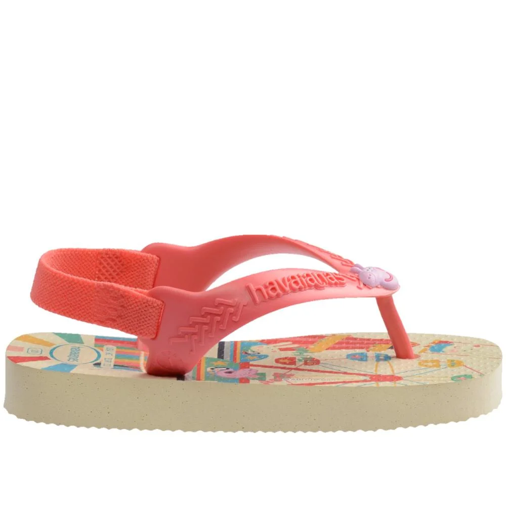 Chinelo Infantil Havaianas Peppa Coral Coral 4