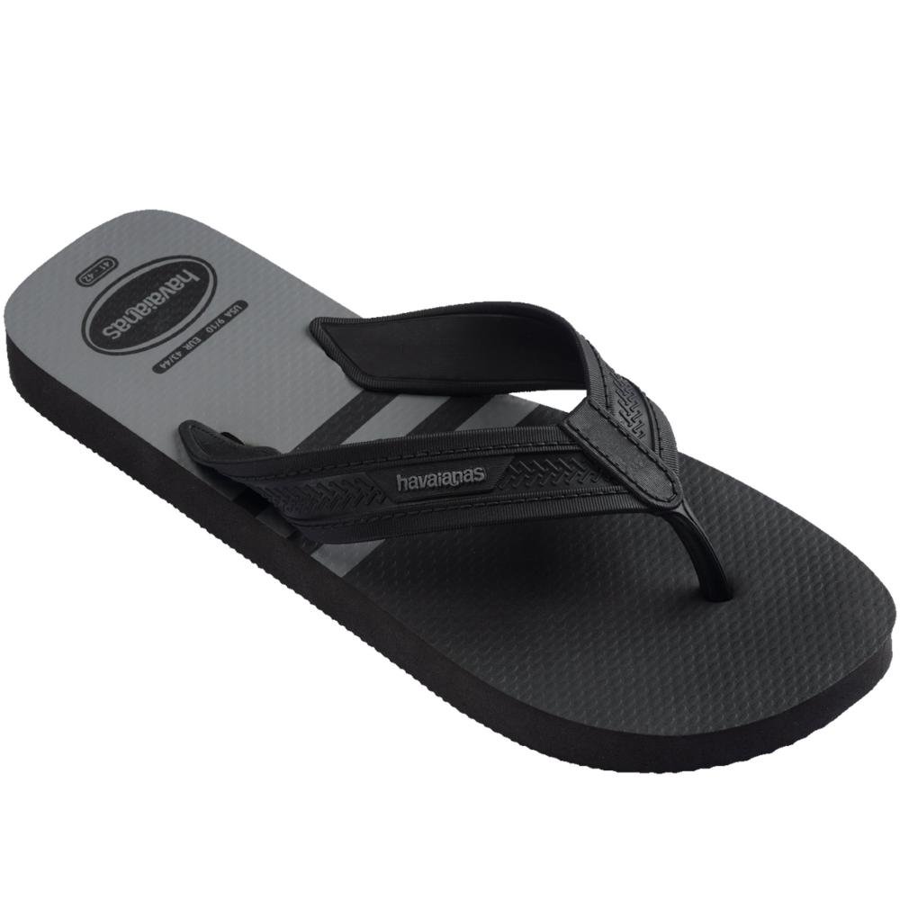 Chinelo Masculino Havaianas City Preto/Cinza Preto 2