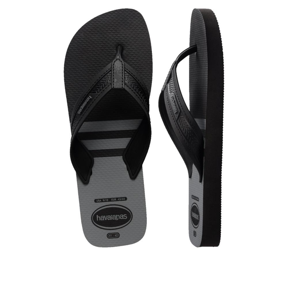 Chinelo Masculino Havaianas City Preto/Cinza Preto 7