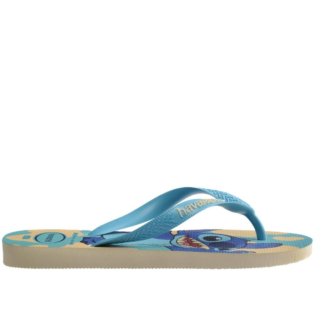 Chinelo Masculino Havaianas Classics Amarelo Azul 2
