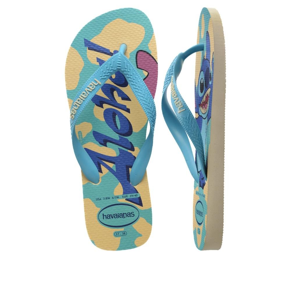 Chinelo Masculino Havaianas Classics Amarelo Azul 3