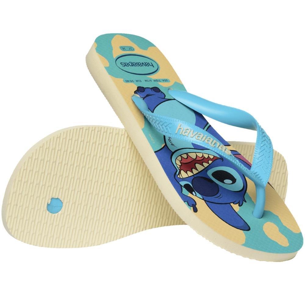 Chinelo Masculino Havaianas Classics Amarelo Azul 5