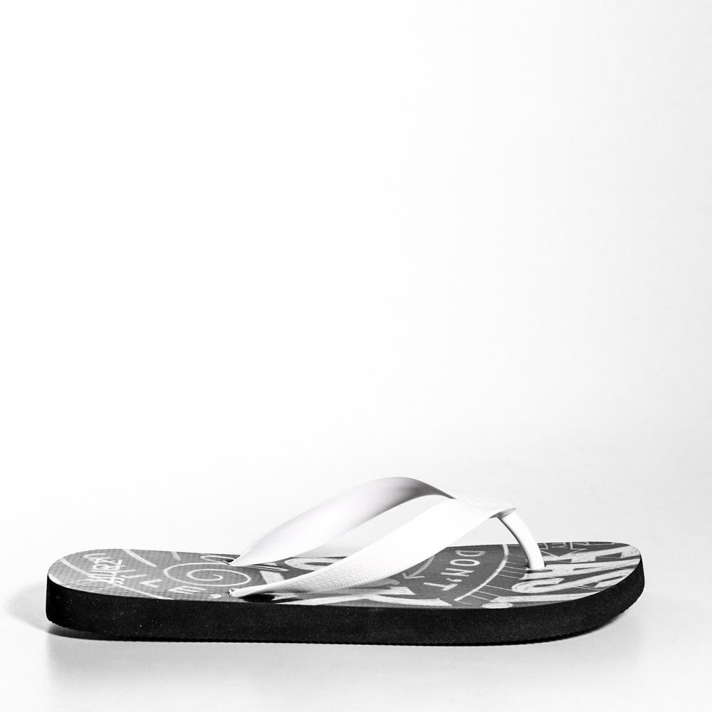 Chinelo Zariff Lettering Masculino 2032 Preto 4