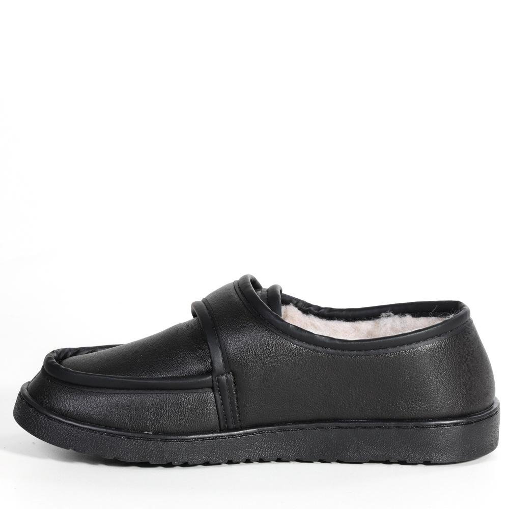 Pantufa Feminina Specht Forro Com Pelinho Preto 3