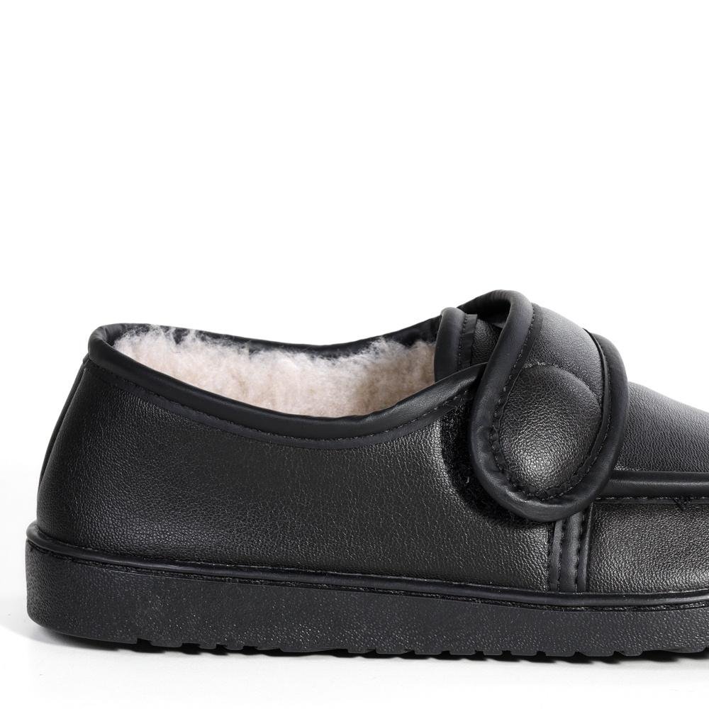 Pantufa Feminina Specht Forro Com Pelinho Preto 5