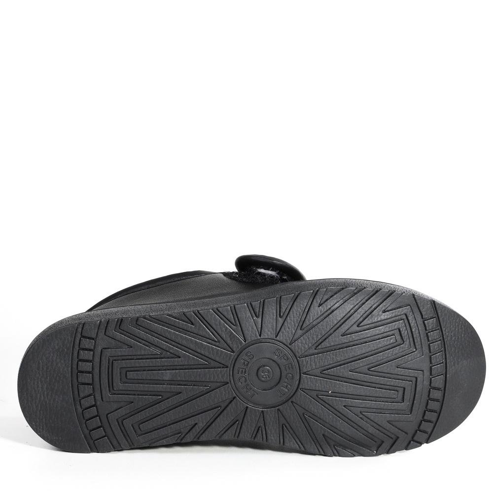Pantufa Feminina Specht Forro Com Pelinho Preto 7