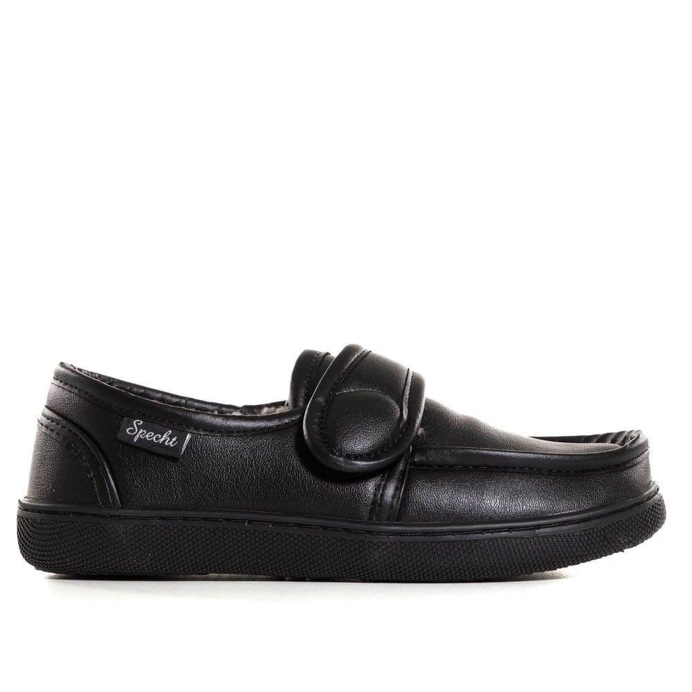 Pantufa Feminina Specht Forro Com Pelinho Preto 8