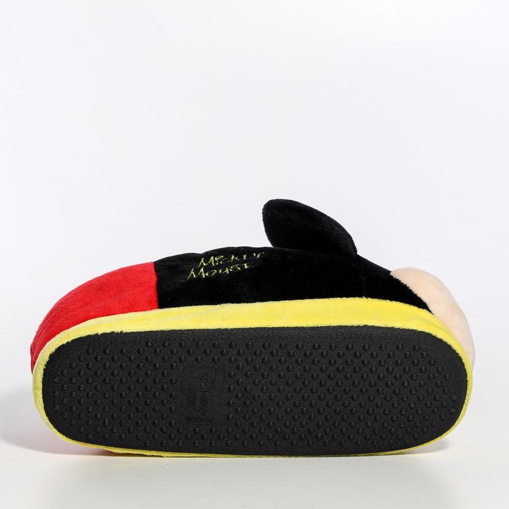 Pantufa Adulto Stuf Disney Mickey Preto 4