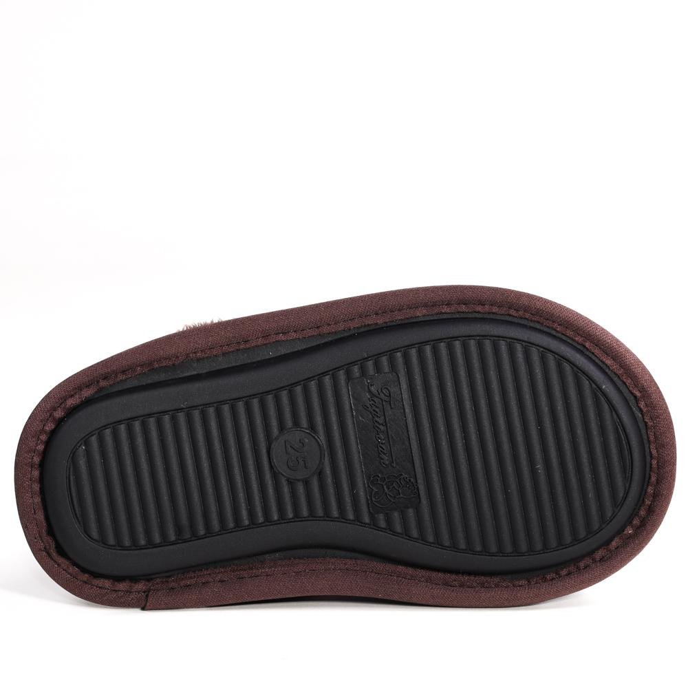 Pantufa Chinelo Infantil Menina Cachorro Fagiovan Com Pelinho 9