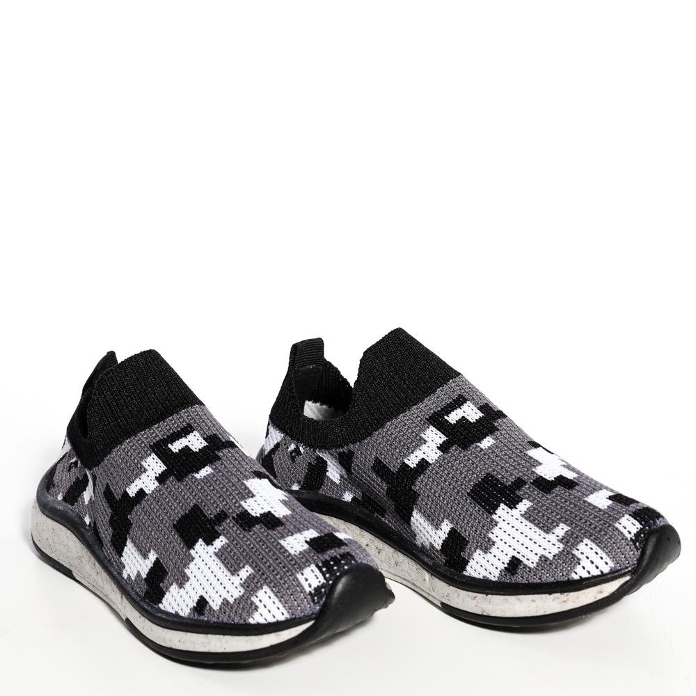 Tênis Menino Bugazoo Camuflado Cinza 5