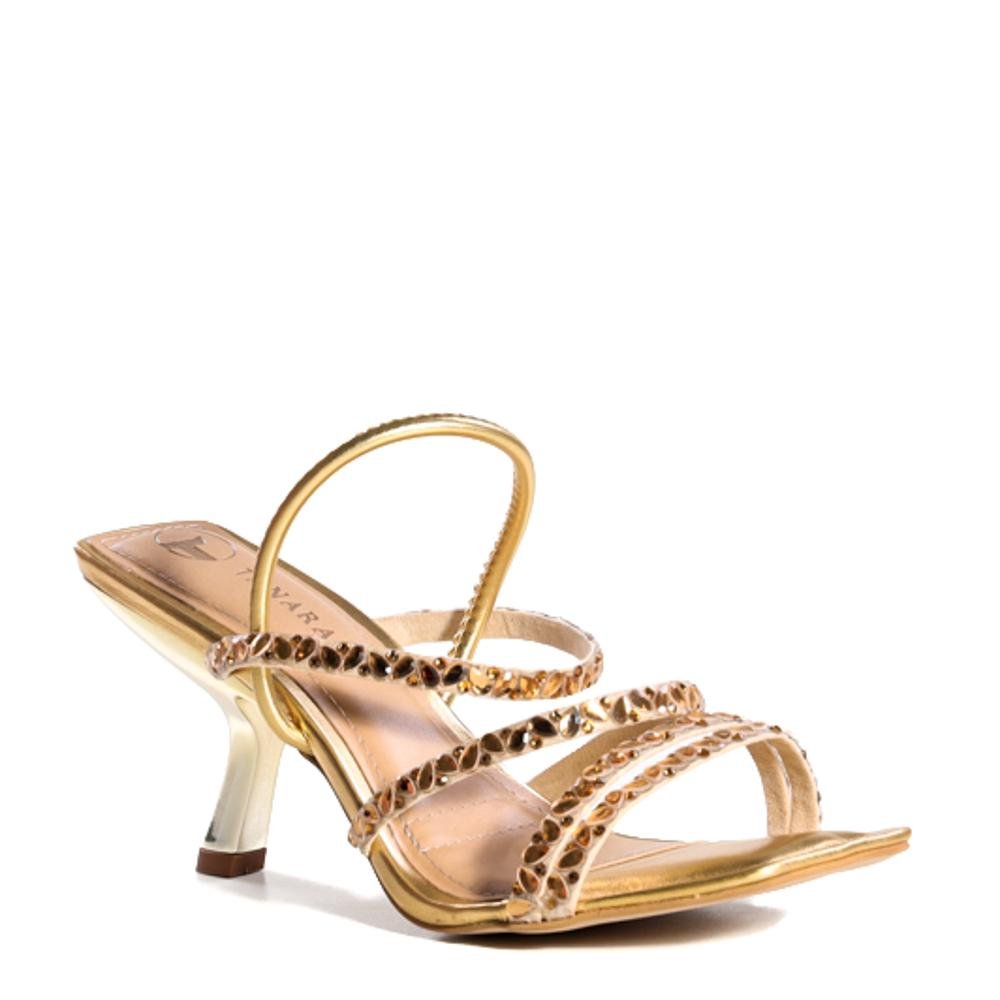 Sandália Tanara T5486 Feminino Dourado 1