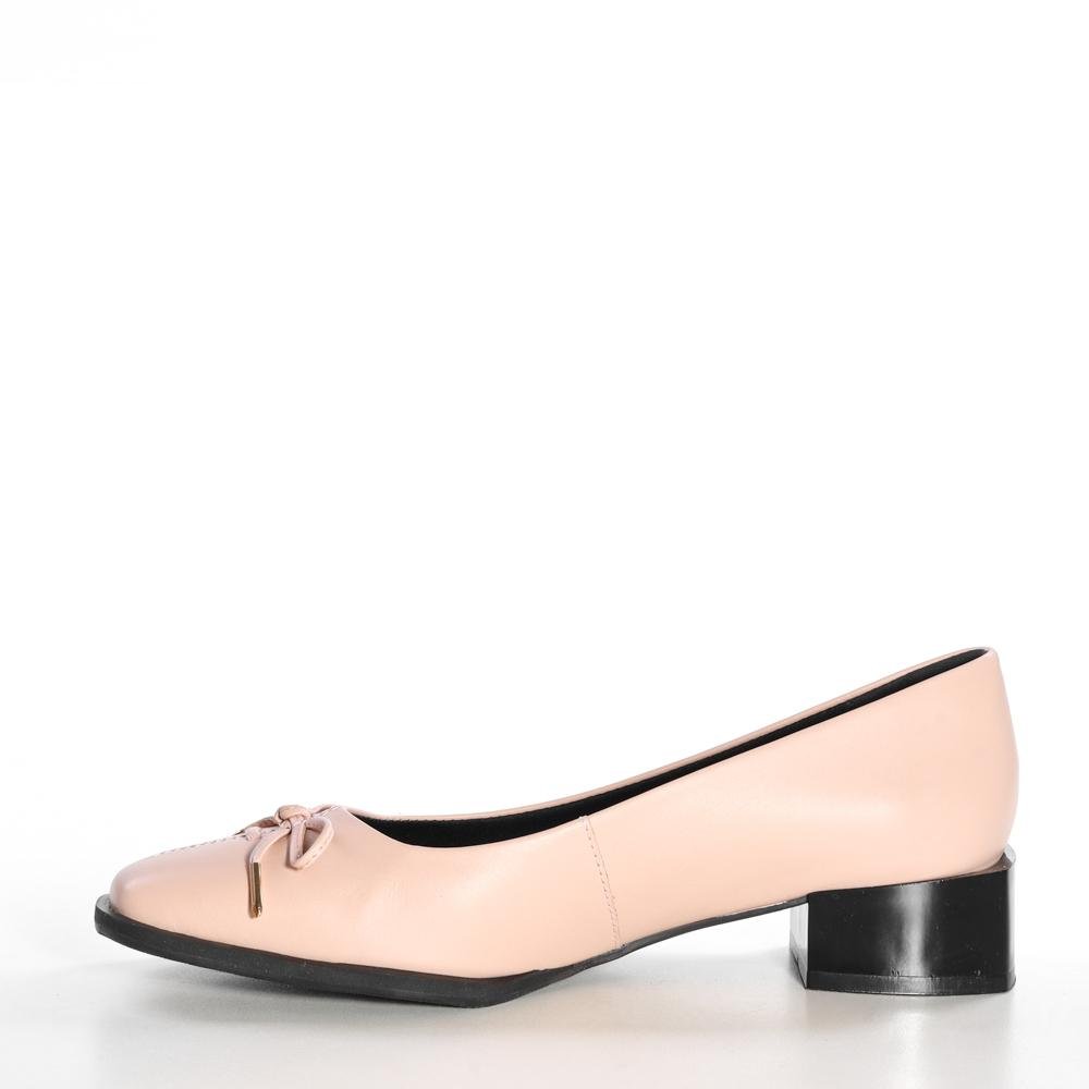 Sapato Feminino Zariff Salto Verniz Quartzo Bege 2