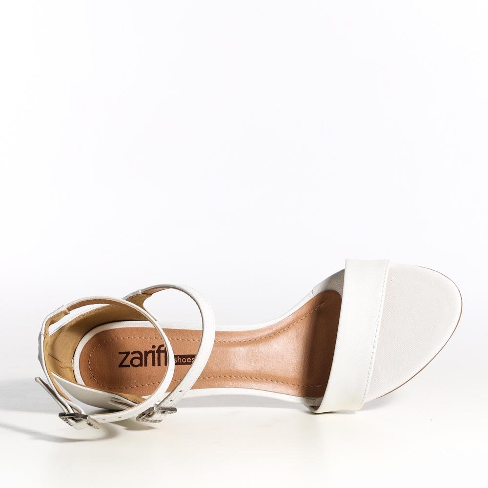 Sandália Zariff 1681438 Feminino Branco 4
