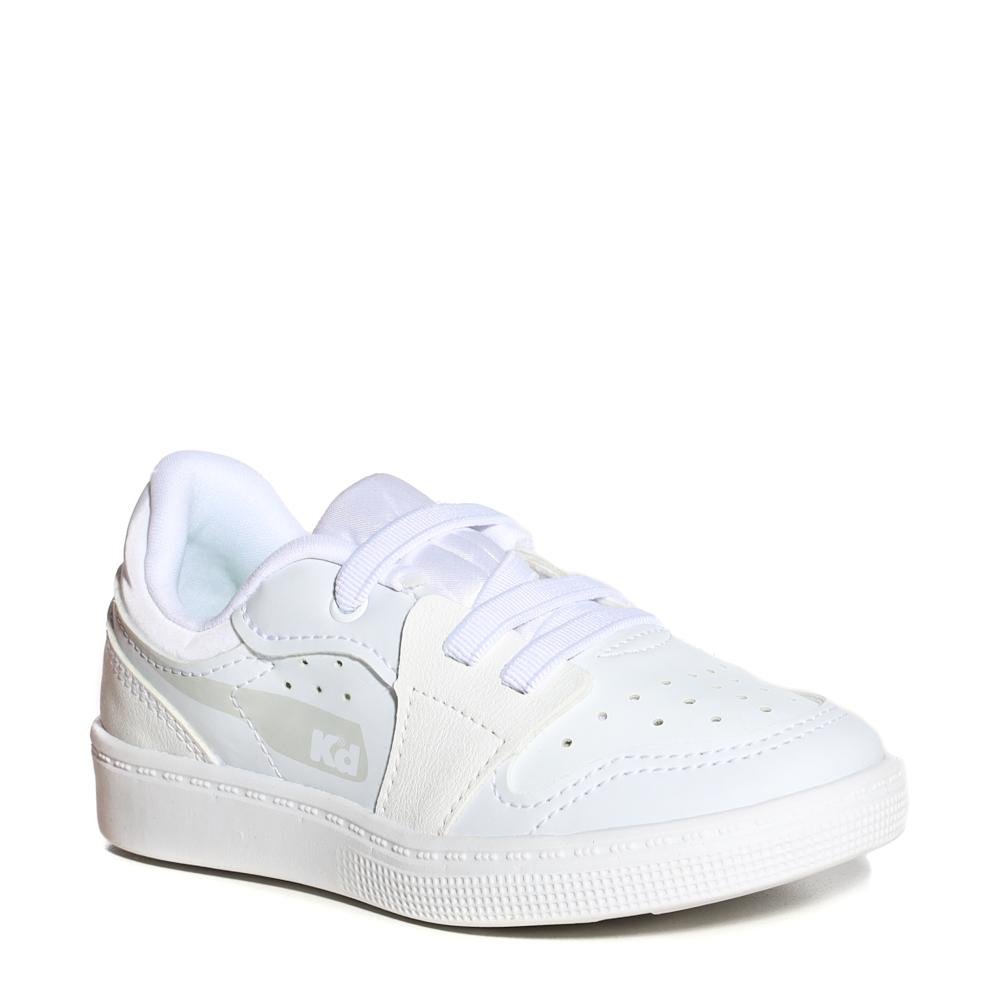 Tênis Sneakers Infantil Kidy Branco Branco 1